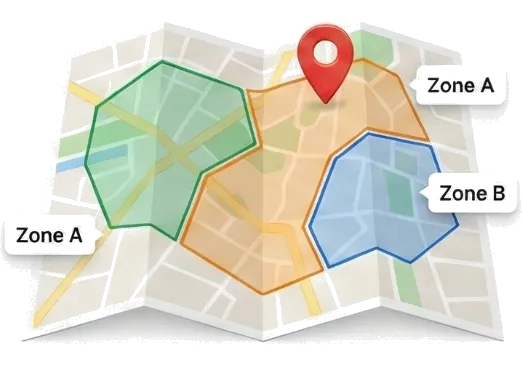 Zonage intelligent des livraisons