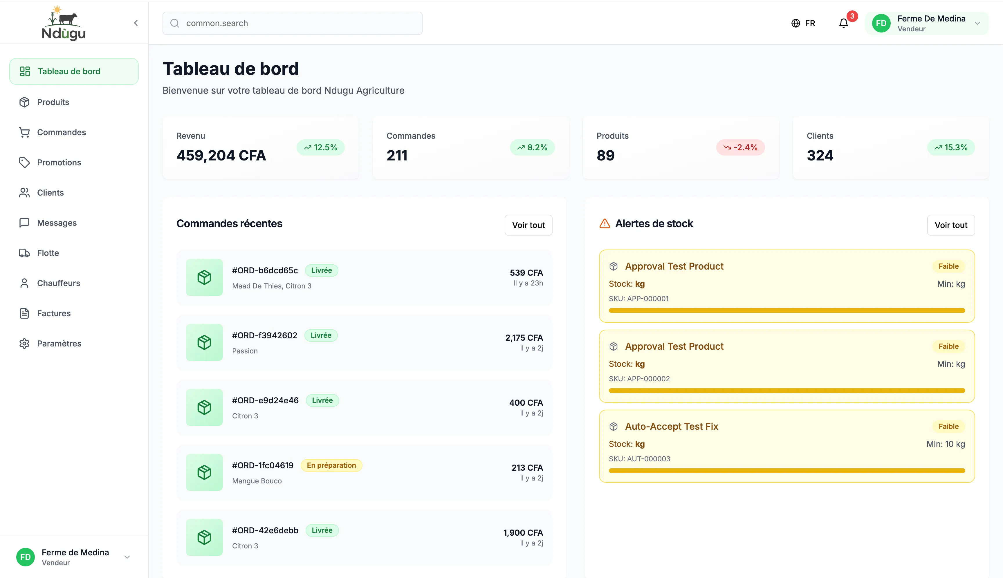 Pilotez votre activité en temps réel