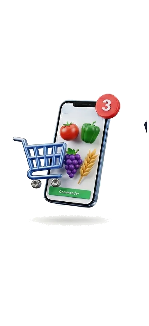 Recevez des commandes